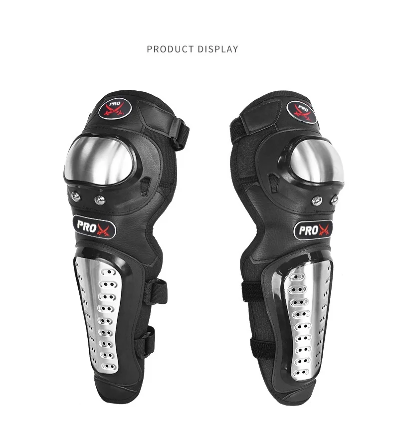 Metal-Cap Knee & Elbow Guard Set