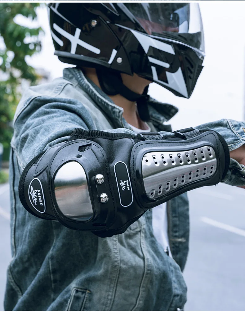 Long Motorcycle Knee Pads