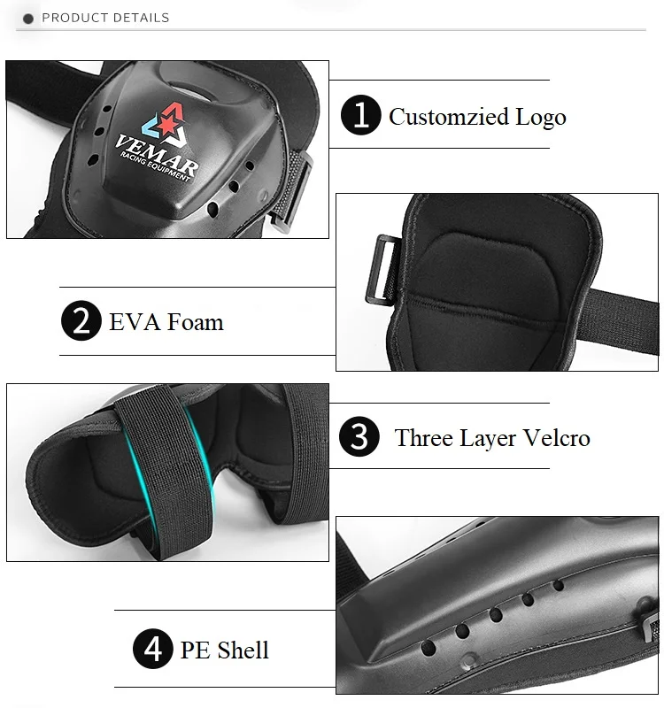 4-Piece Knee & Elbow Pad Combo