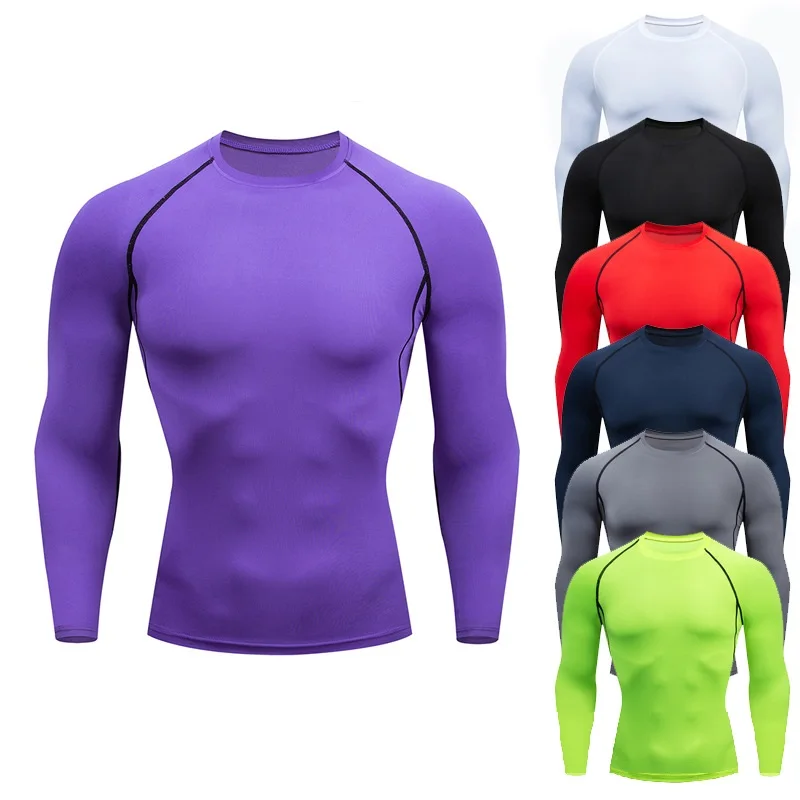 [ALI-1600761944345] Men's Long-Sleeve Compression Top