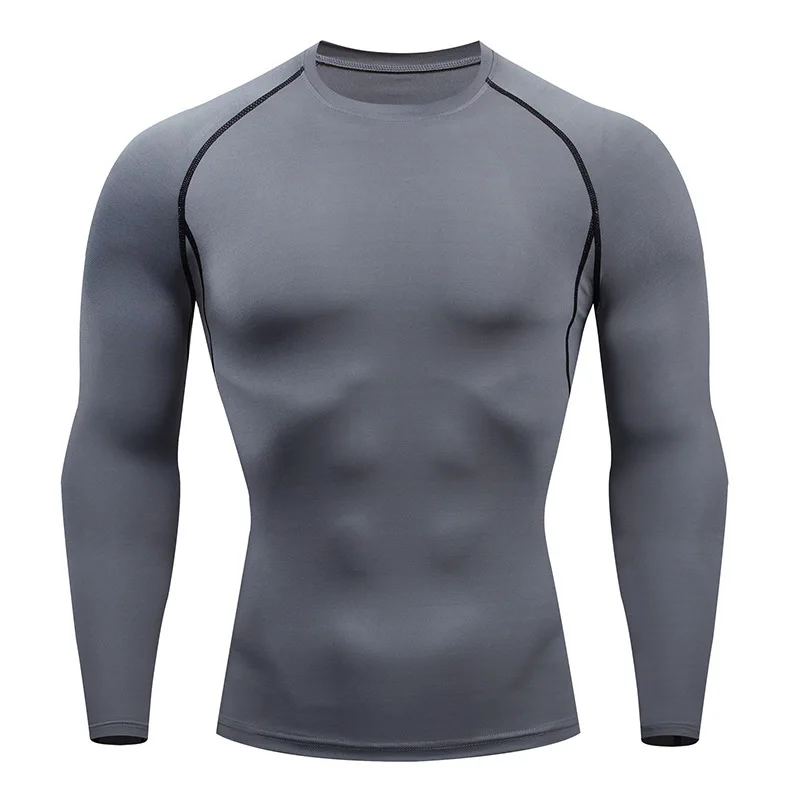 Men's Long-Sleeve Compression Top