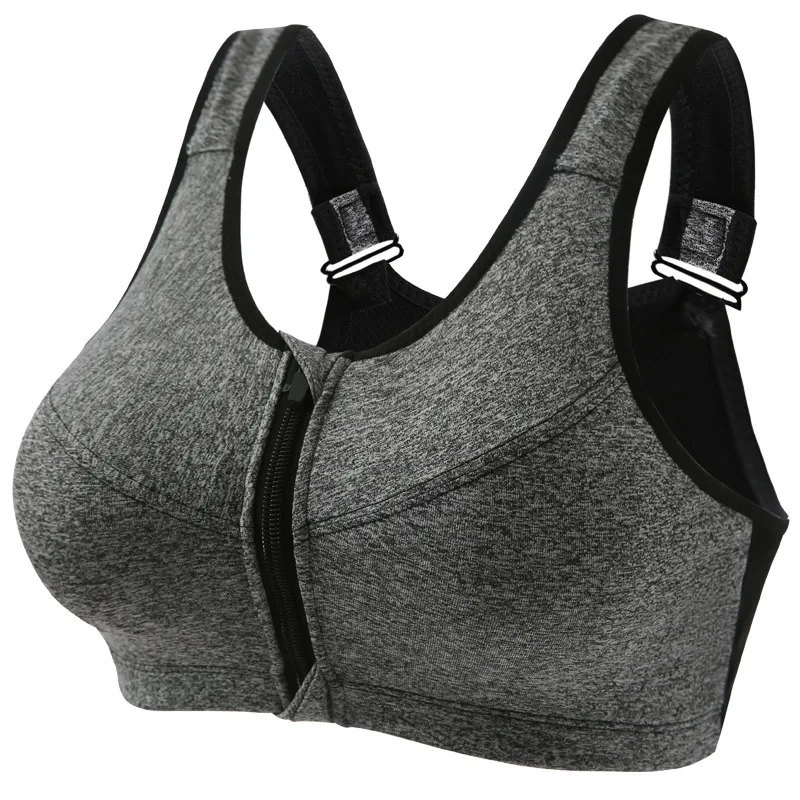 [ALI-1600917377466] Women's Front-Zip Sports Bra