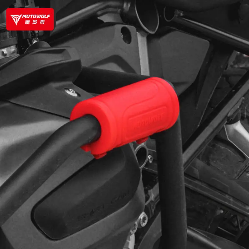 Silicone Crash Bar Bumper Protector Blocks