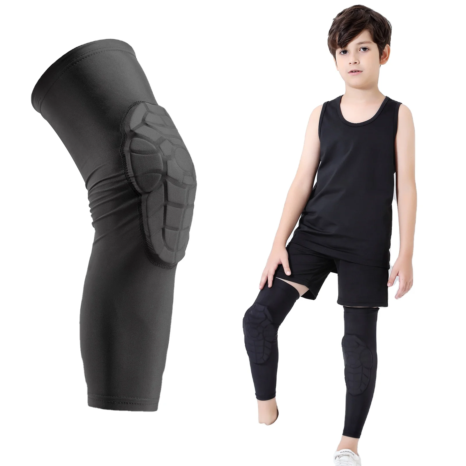 [ALI-1600987338243] Kids' Honeycomb Knee & Elbow Pads