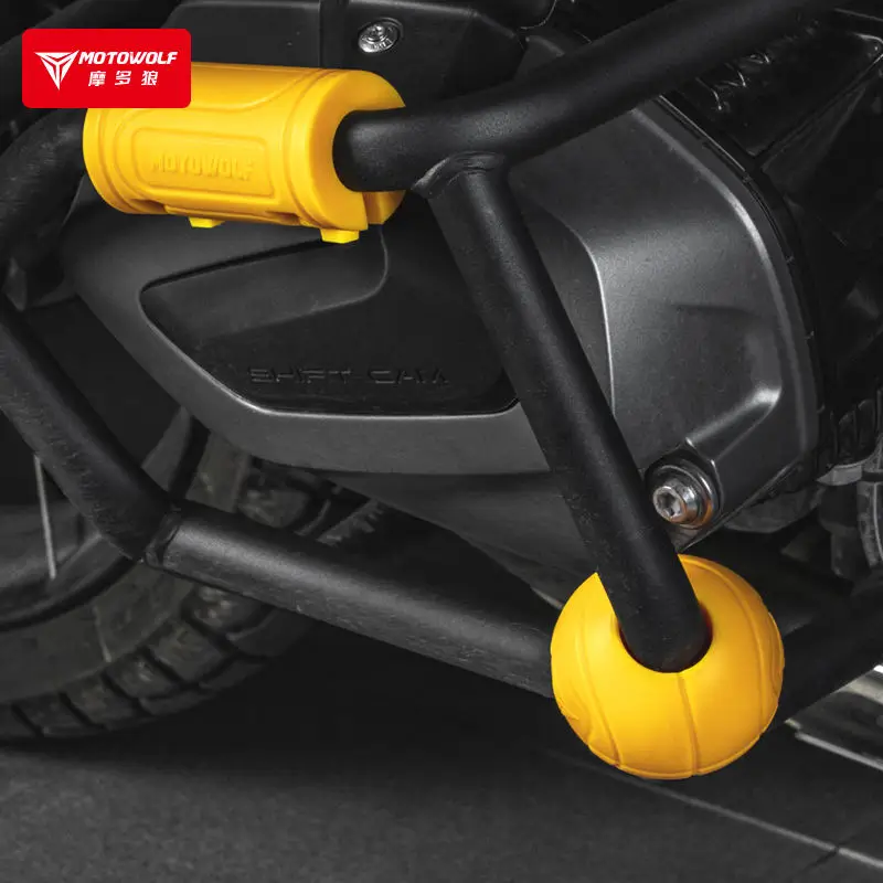 Silicone Crash Bar Bumper Protector Blocks