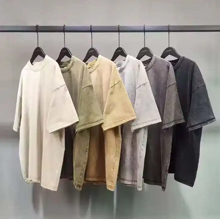 [ALI-1601058518369] Men's Oversized Heavy Cotton T-Shirt