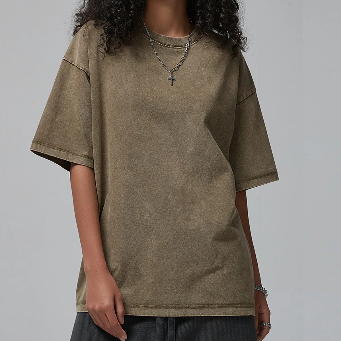 Men's Oversized Heavy Cotton T-Shirt