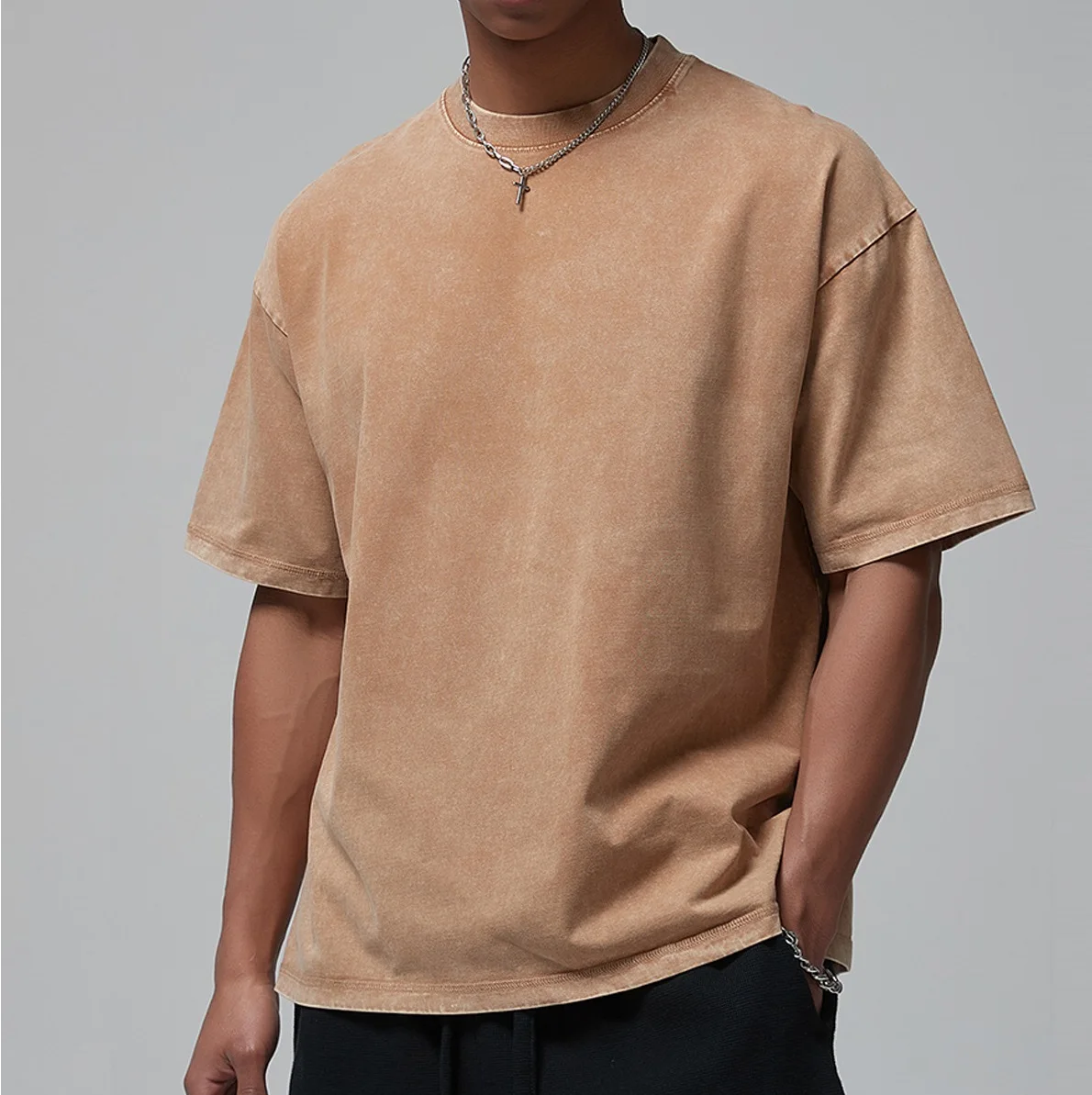 Men's Oversized Heavy Cotton T-Shirt