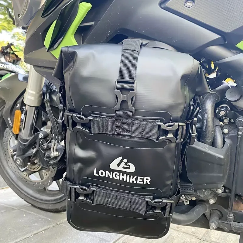 [ALI-1601902497147] SLKE 8L Waterproof Quick-Release Crash Bar Bag