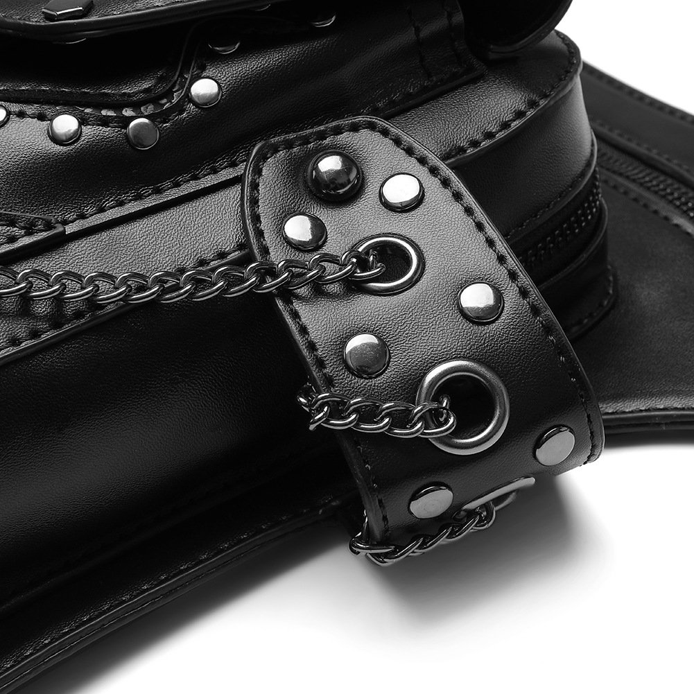 Steampunk PU Leather Leg & Waist Bag 10