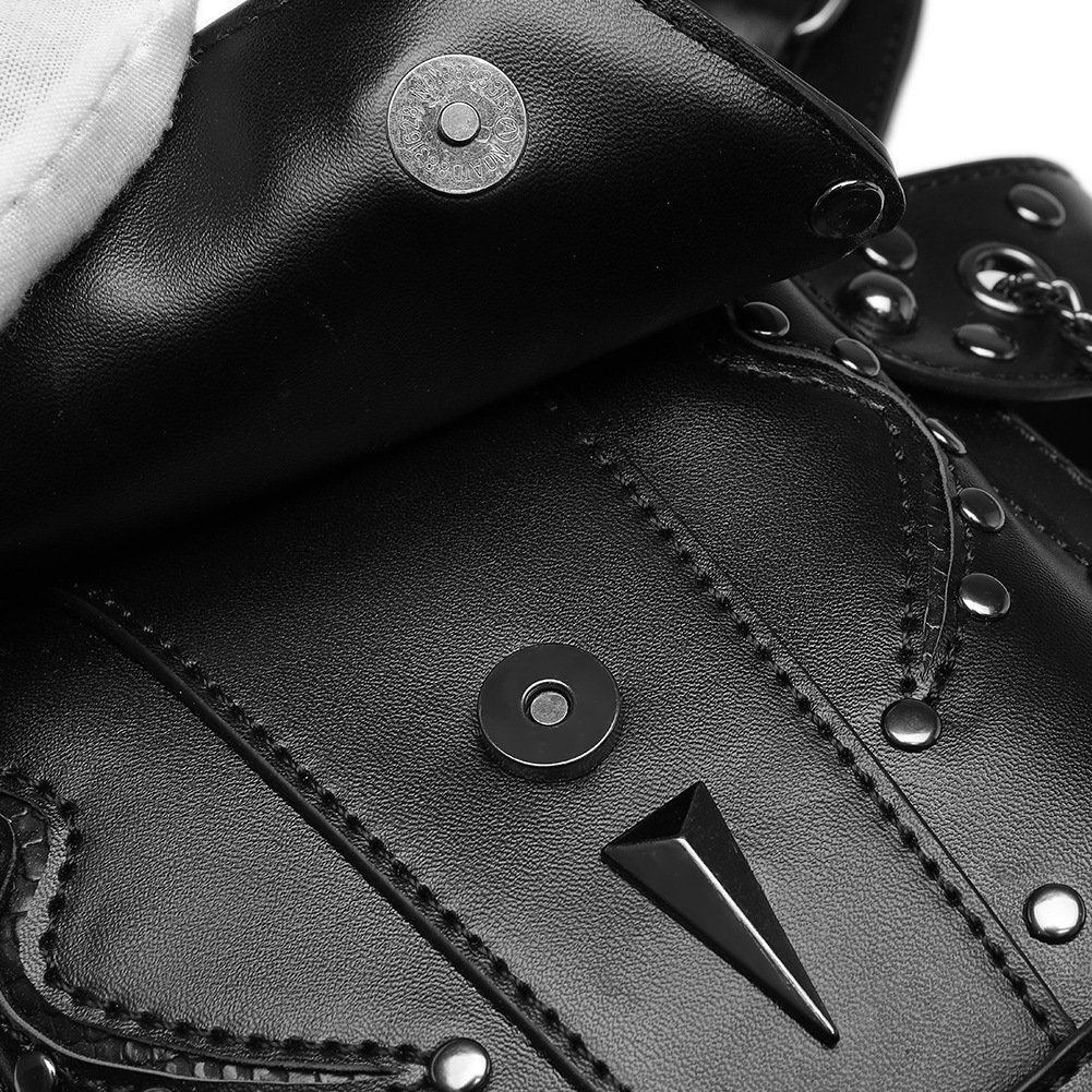 Steampunk PU Leather Leg & Waist Bag 11