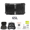 SLKE 65L Aluminium Motorcycle Top Box 1