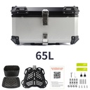 SLKE 65L Aluminium Motorcycle Top Box 4