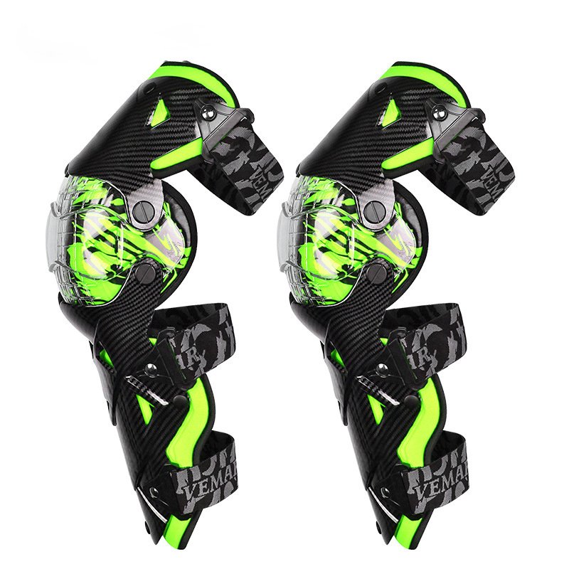 Hard-Shell Motocross Knee & Elbow Pads 6