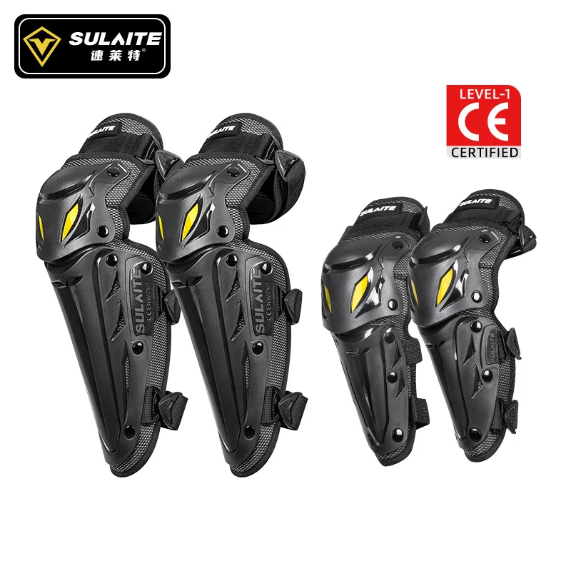 [ALI-1600994159205] SULAITE CE Level 1 Hard-Shell Long Knee & Elbow Guards
