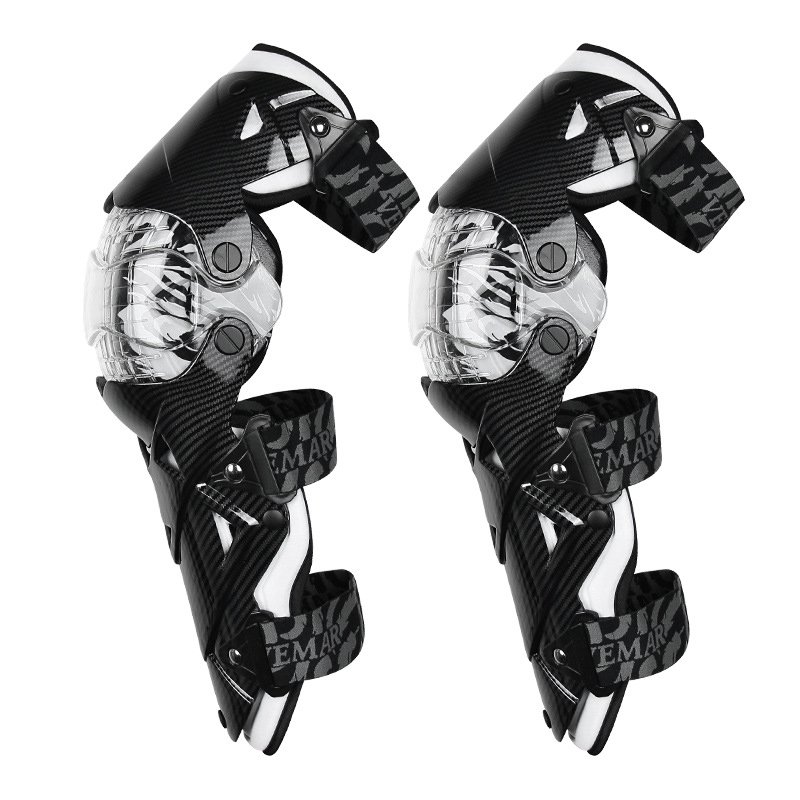 Hard-Shell Motocross Knee & Elbow Pads 9