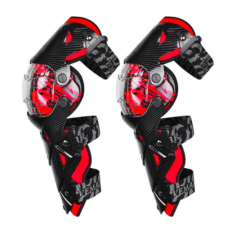 Hard-Shell Motocross Knee & Elbow Pads 11