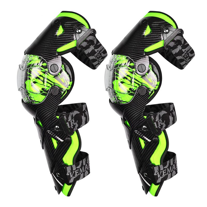 Hard-Shell Motocross Knee & Elbow Pads 12