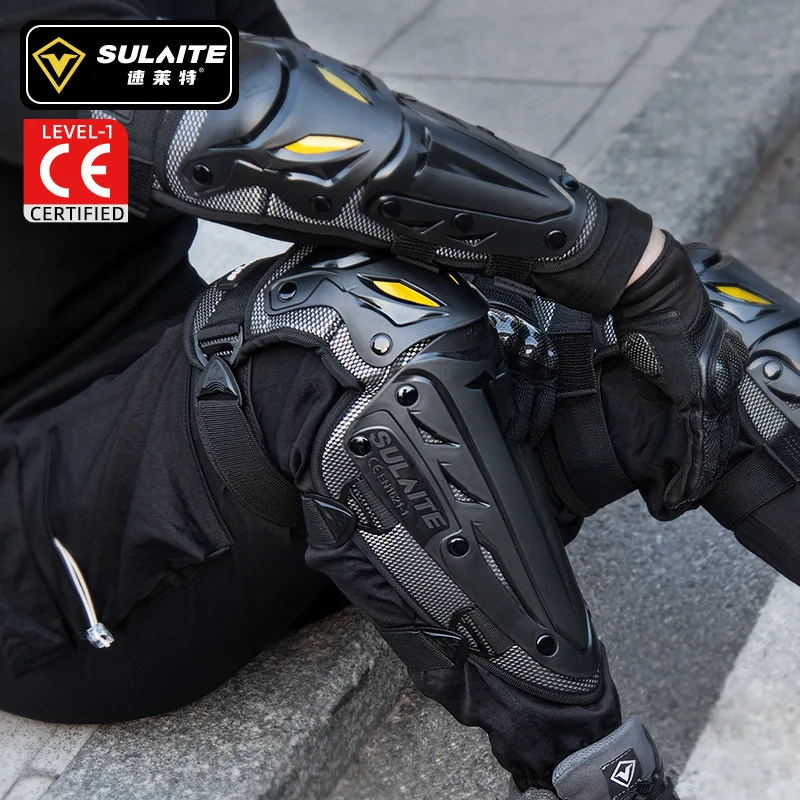 SULAITE CE Level 1 Hard-Shell Long Knee & Elbow Guards