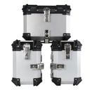 SLKE 38L Aluminium Side Boxes with Mount Bracket 8