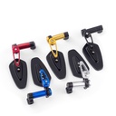 SLKE Aluminium 7/8" Handlebar Rearview Mirrors 3