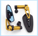 SLKE Aluminium 7/8" Handlebar Rearview Mirrors 6