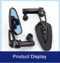 SLKE Aluminium 7/8" Handlebar Rearview Mirrors 8