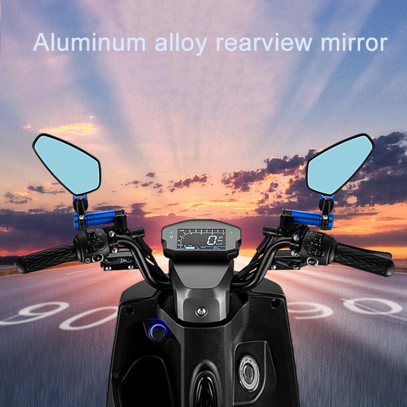 SLKE Aluminium 7/8" Handlebar Rearview Mirrors 10