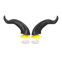 SLKE Calf Horn Helmet Decoration (Suction Cup) 1