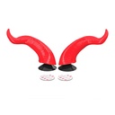 SLKE Calf Horn Helmet Decoration (Suction Cup) 2