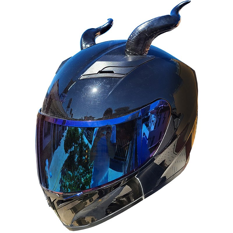 SLKE Calf Horn Helmet Decoration (Suction Cup) 5